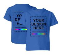 Maglietta Personalizzata Uomo Donna - Magliette Personalizzate Uomo Donna T-shirt Personalizzate Fronte Retro Progettare la Propria Camicia Aggiungi Logo/Foto/Testo Ideale per Il Lavoro e Idea Regalo
