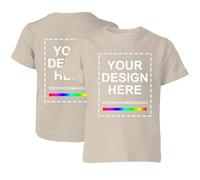 Maglietta Personalizzata Uomo Donna - Magliette Personalizzate Uomo Donna T-shirt Personalizzate Fronte Retro Progettare la Propria Camicia Aggiungi Logo/Foto/Testo Ideale per Il Lavoro e Idea Regalo