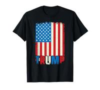 Maglietta politica Donald Trump Trump bandiera Donald Trump Maglietta