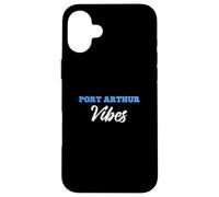 Maglietta PORT ARTHUR Vibes Simple City PORT ARTHUR Custodia per iPhone 16 Plus