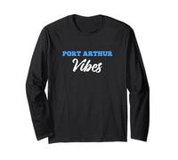 Maglietta Port Arthur Vibes Simple City Port Arthur Maglia a Manica