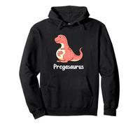 Maglietta Pregasaurus Rex Gravidanza Donna Incinta Est 2025 Mamma Felpa con Cappuccio