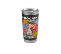 Maglietta "Progress Over Perfection" Special Ed Teacher Team SPED Bicchiere termico in acciaio inox doppia parete