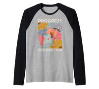 Maglietta Progress Over Perfection Special Ed Teacher Team SPED Maglia con Maniche Raglan