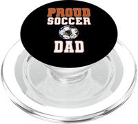 Maglietta Proud Soccer Dad - Maglietta per genitori Game Day Sports PopSockets PopGrip per MagSafe