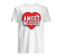 Maglietta Puglia trash..Pio Amedeo stampa Amore Mio