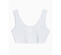 Maglietta Puma Classics Women's Ribbed Crop Top per donna
