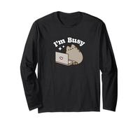 Maglietta Pusheen I'm Busy Maglia a Manica