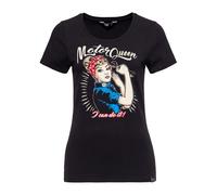 Maglietta Queen Kerosin I Can Do It nera taglia XS