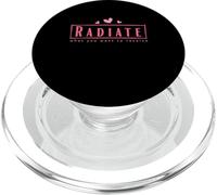 Maglietta "Radiate What You Want to Receive" PopSockets PopGrip per MagSafe