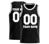 Maglietta Ragazzo 16 Anni,La Canotta Da Allenamento Per Ragazzi è Stampata Con Il Logo Della Squadra Il Nome Della Squadra Di Basket E Il Numero Di Allenamento Della Squadra Di Baseball Dal 2 Al 13