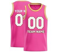 Maglietta Ragazzo 16 Anni,La Canotta Da Allenamento Per Ragazzi è Stampata Con Il Logo Della Squadra Il Nome Della Squadra Di Basket E Il Numero Di Allenamento Della Squadra Di Baseball Dal 2 Al 13