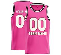 Maglietta Ragazzo 16 Anni,La Canotta Da Allenamento Per Ragazzi è Stampata Con Il Logo Della Squadra Il Nome Della Squadra Di Basket E Il Numero Di Allenamento Della Squadra Di Baseball Dal 2 Al 13