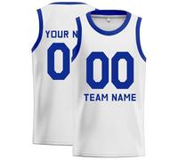 Maglietta Ragazzo Casual,La Canotta Da Allenamento Per Ragazzi è Stampata Con Il Logo Della Squadra Il Nome Della Squadra Di Basket E Il Numero Di Allenamento Della Squadra Di Baseball Dal 2 Al 13