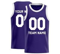 Maglietta Ragazzo Casual,La Canotta Da Allenamento Per Ragazzi è Stampata Con Il Logo Della Squadra Il Nome Della Squadra Di Basket E Il Numero Di Allenamento Della Squadra Di Baseball Dal 2 Al 13