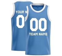 Maglietta Ragazzo Casual,La Canotta Da Allenamento Per Ragazzi è Stampata Con Il Logo Della Squadra Il Nome Della Squadra Di Basket E Il Numero Di Allenamento Della Squadra Di Baseball Dal 2 Al 13