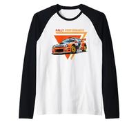 Maglietta Rally Performance, Auto da Rally per Auto da Corsa Maglia con Maniche Raglan