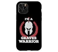 Maglietta regalo con scritta "I'm a Graves Warrior Graves Disease Awareness" Custodia per iPhone 11 Pro