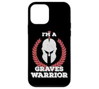 Maglietta regalo con scritta "I'm a Graves Warrior Graves Disease Awareness" Custodia per iPhone 12 mini