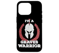 Maglietta regalo con scritta "I'm a Graves Warrior Graves Disease Awareness" Custodia per iPhone 16 Pro