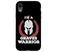 Maglietta regalo con scritta "I'm a Graves Warrior Graves Disease Awareness" Custodia per iPhone XR