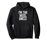 Maglietta Regalo I'm The Cool Uncle Felpa con Cappuccio