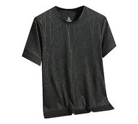 Maglietta regular fit basic slim fit maglietta da uomo con schermo ghiaccio maglietta da uomo stampa estiva allentata casual corsa mezza manica traspirante sport a maniche corte per interni ed esterni