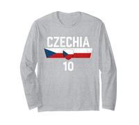 Maglietta Repubblica Ceca Cesko Repubblica Ceca Praga Ceská Maglia a Manica