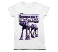 Maglietta Retro Star Wars L'Impero Colpisce Ancora AT-AT Sith Jedi Vader Solo