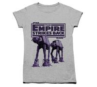 Maglietta Retro Star Wars L'Impero Colpisce Ancora AT-AT Sith Jedi Vader Solo