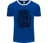 Maglietta Ringer Anti-Gravità Pilot Hang Gliding Paragliding Uomo FotL