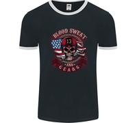 Maglietta Ringer Biker Uomo Sweat And Gears FotL