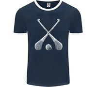 Maglietta Ringer Uomo Hurling Bats E Ball FotL
