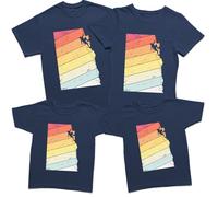 Maglietta Rock Climbing On Explorer Retro Vintage Best Travel Adventure Lover