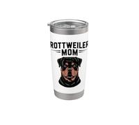 Maglietta "Rottweiler Mom" - Amore audace per una razza audace Bicchiere termico in acciaio inox doppia parete