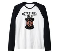 Maglietta "Rottweiler Mom" - Amore audace per una razza audace Maglia con Maniche Raglan