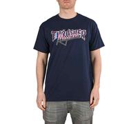 Maglietta S/S Con Logo Vice Thrasher - Blu Navy