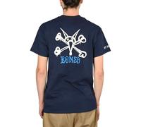 Maglietta S/S Powell Peralta Rat Bones - Blu Navy