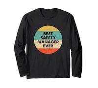Maglietta Safety Manager | Miglior responsabile della Sicurezza di Sempre Maglia a Manica
