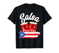 Maglietta Salsa de Puerto Rico, Salsa Dancing Maglietta