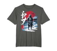 Maglietta Samurai Giapponese Spada Tagliente Di Arti Maglietta