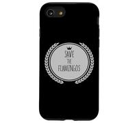 Maglietta Save The FLAMINGOS Animal FLAMINGO Custodia per iPhone SE (2020) / 7/8