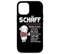 Maglietta Schäff Divertente Pecora Boss Definizione Regalo Custodia per iPhone 12/12 Pro