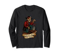 Maglietta Sepolto con La Parola Maglia a Manica