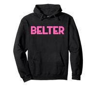 Maglietta She's a Belter Scottish Music Black Merchandise Felpa con Cappuccio