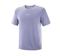 Maglia a maniche corte salomon shkout core blu uomo