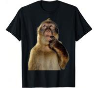 Maglietta simpatica con meme di scimmia e amici L,M,S,XL,XXL,XXXLTessuto in maglia