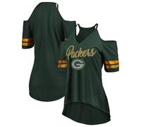 Maglietta Sizzle A Spalle Scoperte Da Donna Green Bay Packers, Piccola