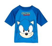 Maglietta Sonic Swim - Blu - Taglia 4 anni - Maglietta a maniche corte - Realizzata in poliestere ed elastan 210 g/m2 - Stampa Sonic - Prodotto originale disegnato in Spagna