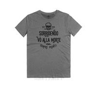 Maglietta Sorridendo Vò Alla Morte Reparti D'Assalto WW1 Arditi Skull T-Shirt